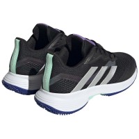 Adidas CourtJam Control Black Nucleo Silver Baskets pour femmes