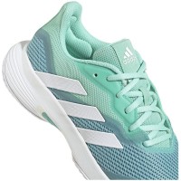 Sneakers Adidas CourtJam Control Green Mint White Women