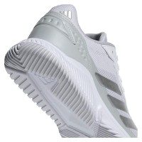 Tênis femininos Adidas Courtquick Padel Branco Cinza
