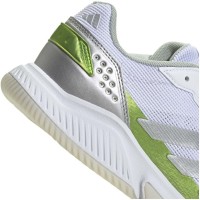 Zapatillas Adidas Courtquick Padel Blanco Plata Verde Mujer  Oferta + Barato