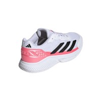 Zapatillas Adidas Courtquick Padel Blanco Rosa