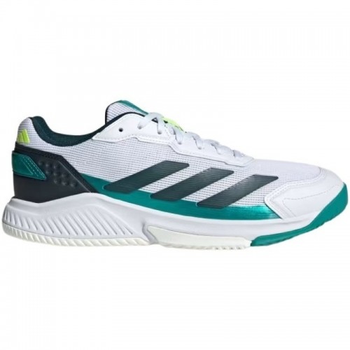 Adidas Courtquick Padel Bianco Verde Sneakers Adidas Courtquick Padel Bianco Verde Sneakers