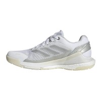 Zapatillas Adidas Crazyquick Boost Padel Blanco Gris Mujer