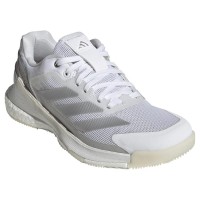 Zapatillas Adidas Crazyquick Boost Padel Blanco Gris Mujer