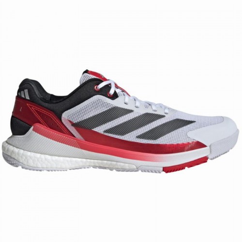 Adidas Crazyquick Boost Padel Bianco Nero Rosso Sneakers Adidas Crazyquick Boost Padel Bianco Nero Rosso Sneakers