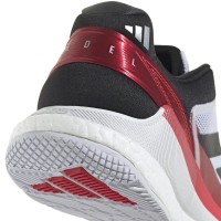 Zapatillas Adidas Crazyquick Boost Padel Blanco Negro Rojo  Oferta + Barato