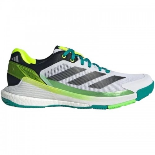 Adidas Crazyquick Boost Padel Bianco Nero Verde Sneakers Adidas Crazyquick Boost Padel Bianco Nero Verde Sneakers