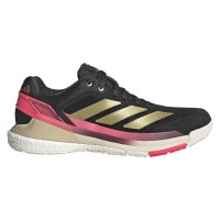 Zapatillas Adidas Crazyquick Boost Padel Negro Oro Rosa