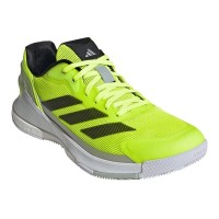 Adidas Crazyquick LS Padel Lucid Lemon Black Sneakers  Offer + Cheap