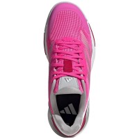 Tênis Adidas Crazyquick LS Padel Rosa Prata Vermelho Feminino  Oferta + Barato