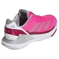 Tênis Adidas Crazyquick LS Padel Rosa Prata Vermelho Feminino  Oferta + Barato
