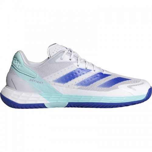 Adidas Defiant Speed 2 Bianco Blu Aqua Scarpe da ginnastica Adidas Defiant Speed 2 Bianco Blu Aqua Scarpe da ginnastica