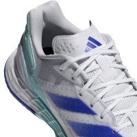 Adidas Defiant Speed 2 Blanc Bleu Aqua Sneakers  Offre - Pas cher
