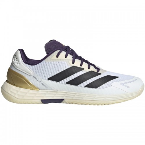 Adidas Defiant Speed 2 Bianco Nero Viola Scarpe da ginnastica Adidas Defiant Speed 2 Bianco Nero Viola Scarpe da ginnastica