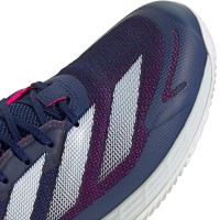 Scarpe da ginnastica Adidas Defiant Speed 2 Blu Scuro Bianco - TERRA BATTUTA  Offerta + Economico