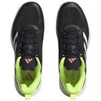 Zapatillas Adidas Defiant Speed Negro Blanco Fluor