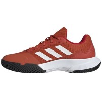 Chaussures Adidas GameCourt 2.0 Rouge Blanc  Offre - Pas cher
