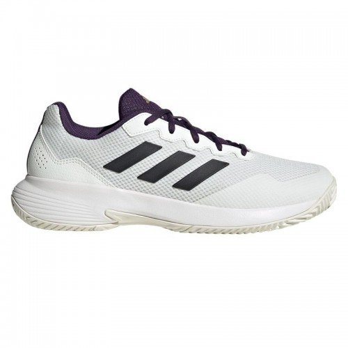 Scarpe da ginnastica Adidas GameCourt 2 Bianco Viola Aurora Scarpe da ginnastica Adidas GameCourt 2 Bianco Viola Aurora