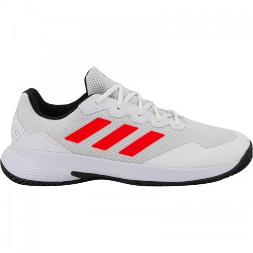 Adidas GameCourt 2 Bianco Rosso Nero Scarpe da ginnastica Adidas GameCourt 2 Bianco Rosso Nero Scarpe da ginnastica