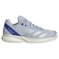 Tênis Adidas Pickleball Courtflash Azul Prata Feminino