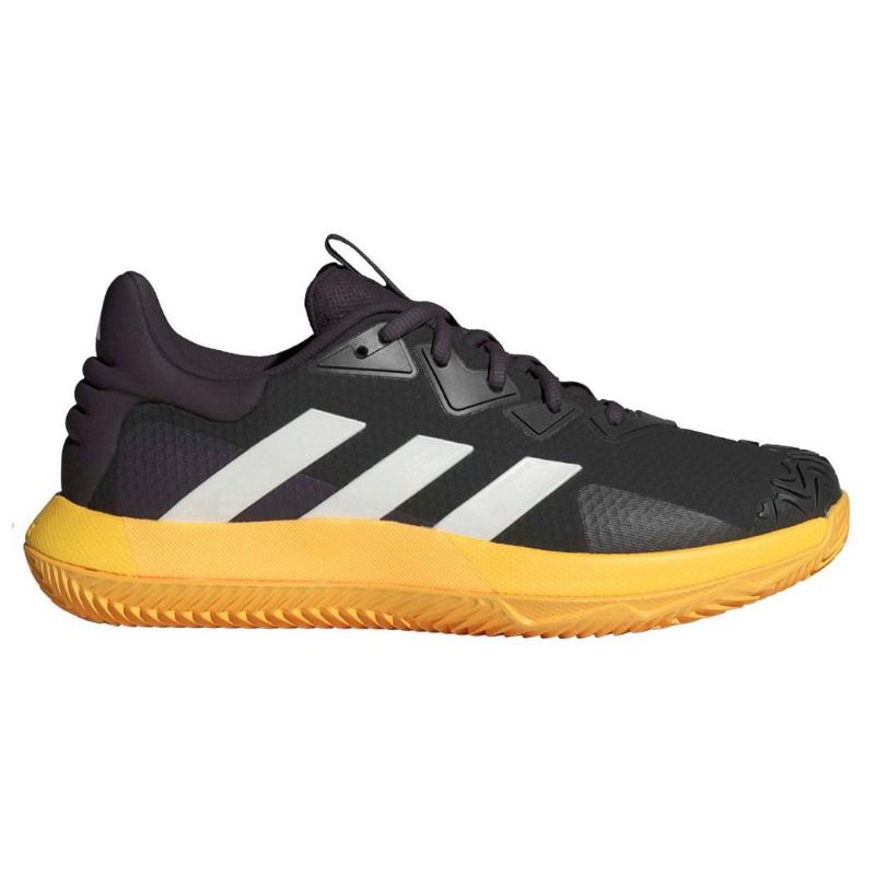 OFERTA Zapatillas Adidas Solematch Control Clay Negro Plata Naranja Barato
