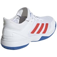 Adidas Ubersonic 4 White Junior Red Sneakers