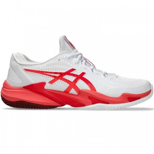 Scarpe da ginnastica Asics Court FF 3 Novak Clay Bianco Rosso Scarpe da ginnastica Asics Court FF 3 Novak Clay Bianco Rosso
