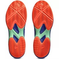 Zapatillas Asics Game FF Padel Blanco Coral  Oferta + Barato