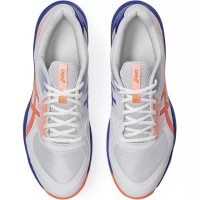Zapatillas Asics Game FF Padel Blanco Coral  Oferta + Barato