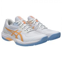 Asics Game FF Padel White Orange Women''s Sneakers  Offer + Cheap