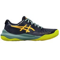 Asics Gel Challenger 14 Padel Midnight Blue Orange Sneakers  Offer + Cheap