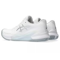 Tênis Asics Gel Challenger 14 Padel Branco Prata Feminino  Oferta + Barato