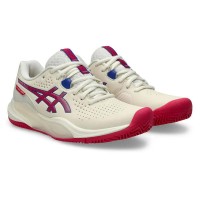 Baskets Femme Asics Gel Challenger 15 Clay Cream Pink  Offre - Pas cher