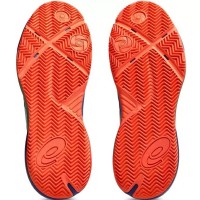 Baskets Asics Gel Challenger 15 Padel Blanc Corail  Offre - Pas cher