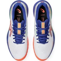 Baskets Asics Gel Challenger 15 Padel Blanc Corail  Offre - Pas cher