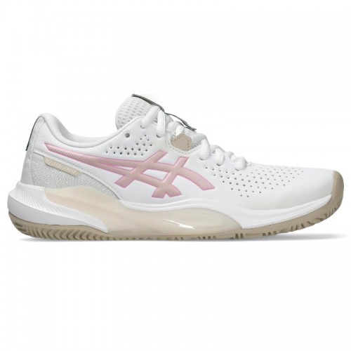 Zapatillas de Padel Asics Gel Challenger 15 Padel Blanco Rosa Chicle Mujer