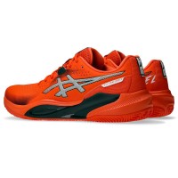 Asics Gel Challenger 15 Padel Orange Green Sneakers