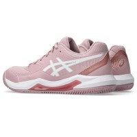 Zapatillas Asics Gel Dedicate 8 Clay Rosa Morganita Blanco Mujer