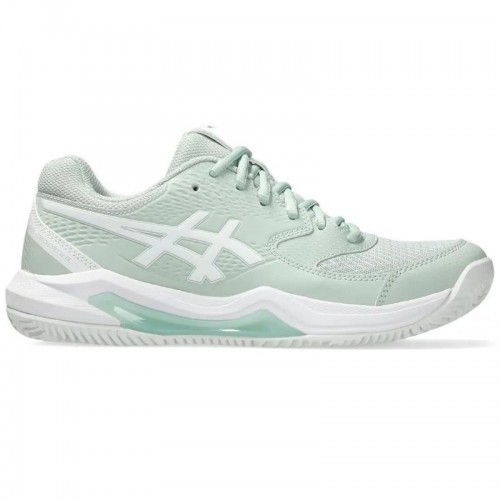 Asics Gel Dedicate 8 Clay Lichen Verde Bianco Sneakers Donna Asics Gel Dedicate 8 Clay Lichen Verde Bianco Sneakers Donna