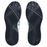 Chaussures Asics Gel Dedicate 8 Padel Jaune Bleu