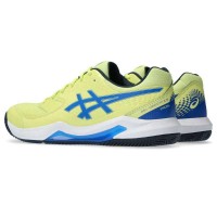 Chaussures Asics Gel Dedicate 8 Padel Jaune Bleu