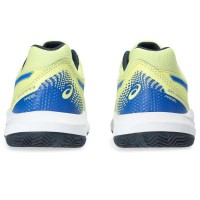 Chaussures Asics Gel Dedicate 8 Padel Jaune Bleu