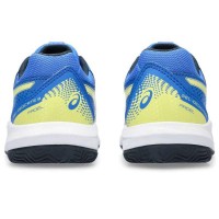 Chaussures Asics Gel Dedicate 8 Padel Blue Light Yellow Junior