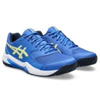 Zapatillas Asics Gel Dedicate 8 Padel Azul Amarillo