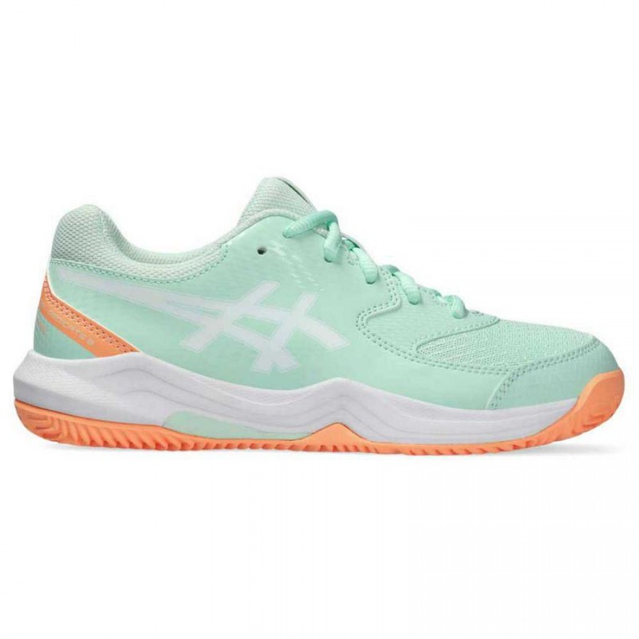 Zapatillas Asics Gel Dedicate 8 Padel GS Menta Blanco Junior