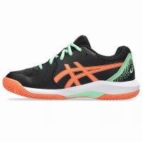 Asics Gel Dedicate 8 Padel GS Black Coral Junior Sneakers  Offer + Cheap