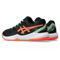 Asics Gel Dedicate 8 Padel GS Black Coral Junior Sneakers  Offer + Cheap