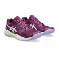 Zapatillas Asics Gel Dedicate 8 Padel Malva Intenso Blanco Mujer  Oferta + Barato