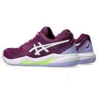 Zapatillas Asics Gel Dedicate 8 Padel Malva Intenso Blanco Mujer  Oferta + Barato