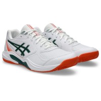 Zapatillas Asics Gel Dedicate 9 Padel Blanco Verde
